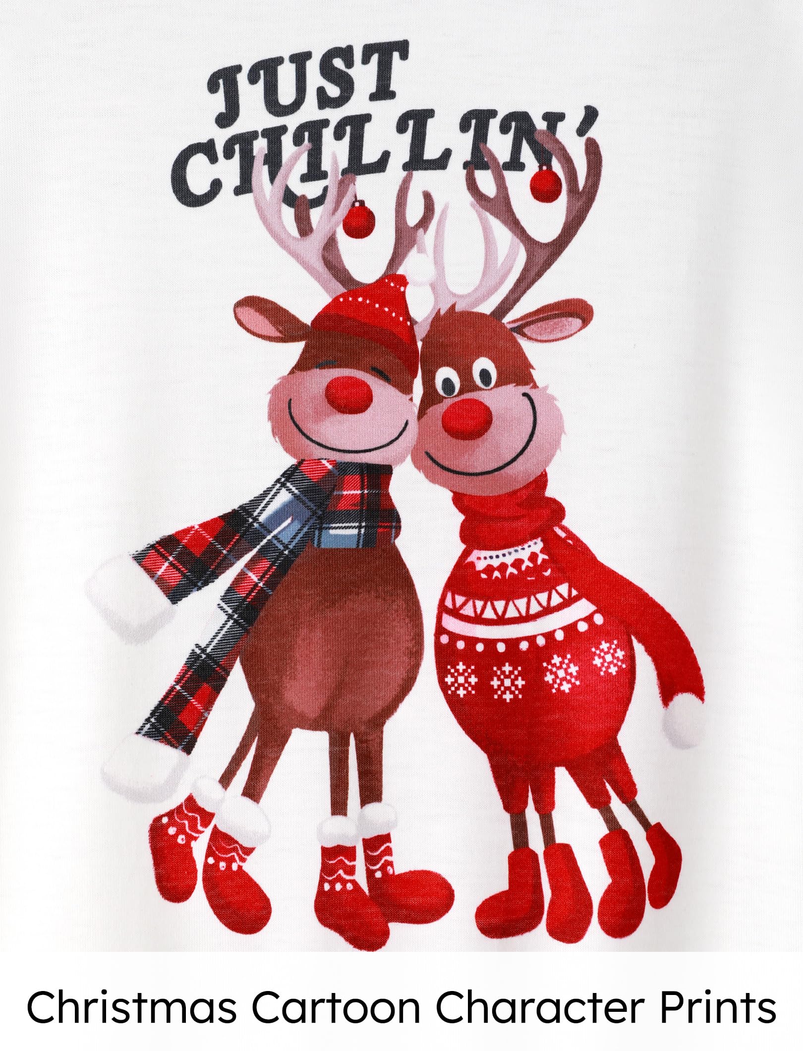 PATPAT - Pigiama Natale Famiglia Coordinati - Pigiami Natalizi per Tutta la Famiglia - Pigiama Donna Invernale - Pigiama Natale Coordinati Coppia - Pigiami Coppia- Pigiama Uomo Invernale