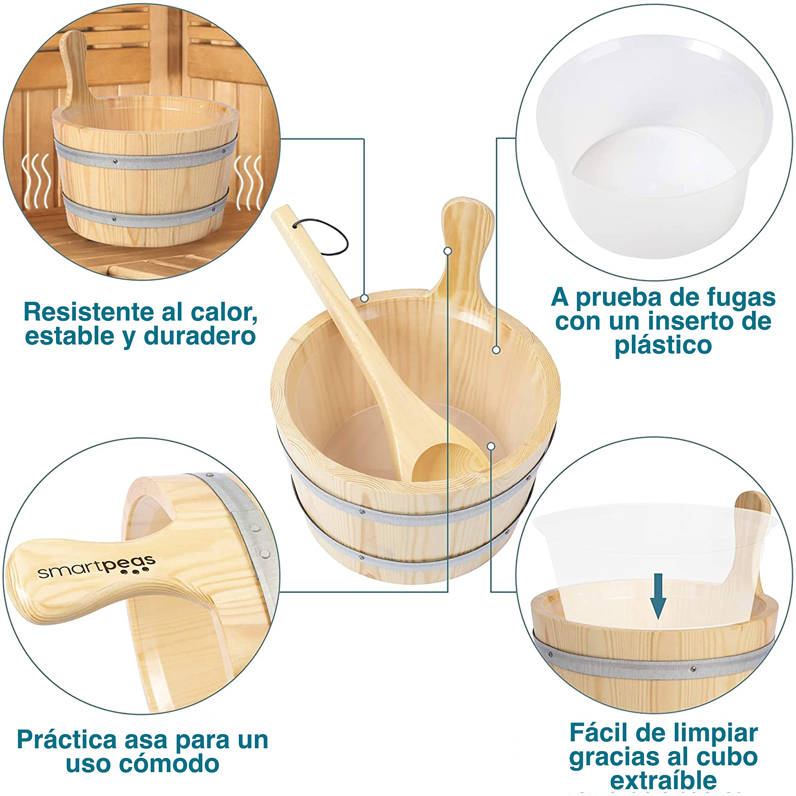 Sauna Bucket, Cubo Sauna