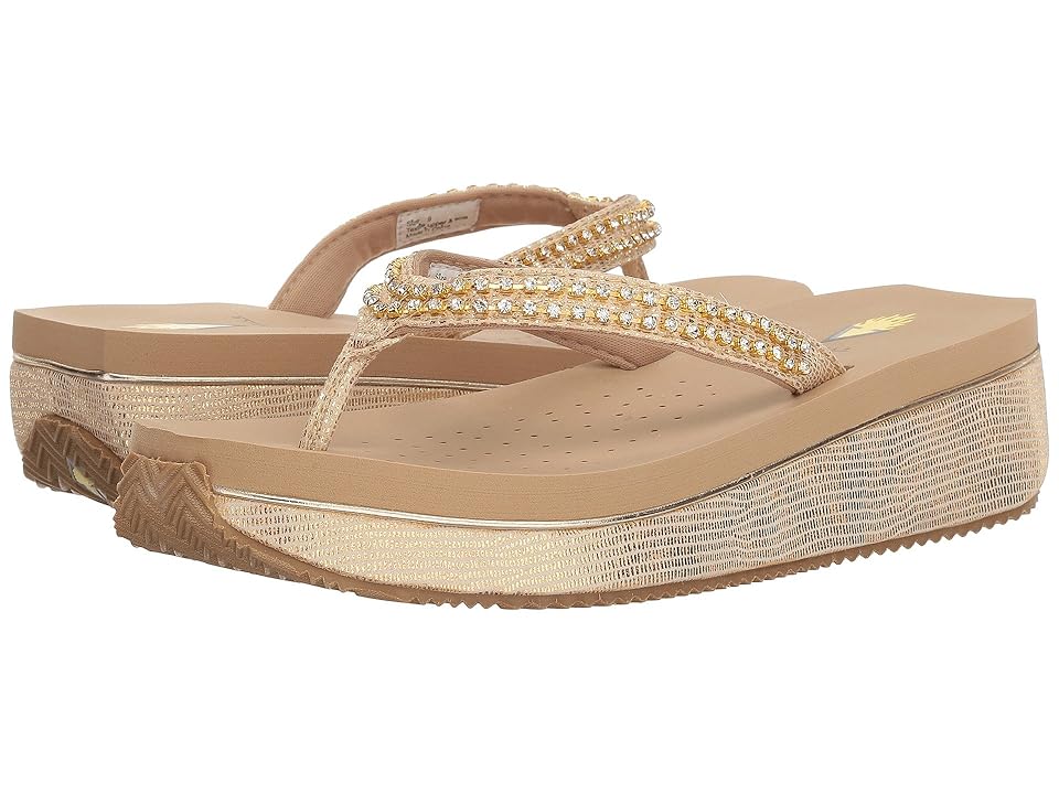 

VOLATILE Malina (Gold) Women's Wedge Shoes