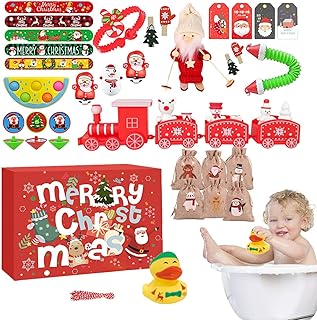 Advent Calendar 2023 - Gift Box Of Cute Ducks 48-Day Countdown | Christmas Rubber Ducks 2023 - Little Yellow Duck Christmas Advent Calendar Box Cute Ducks Rubber Duckies Advent Calendar