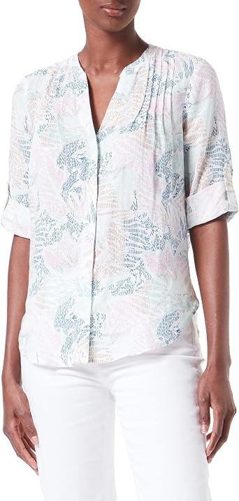 Camicia maniche corte, viola | Intrend
