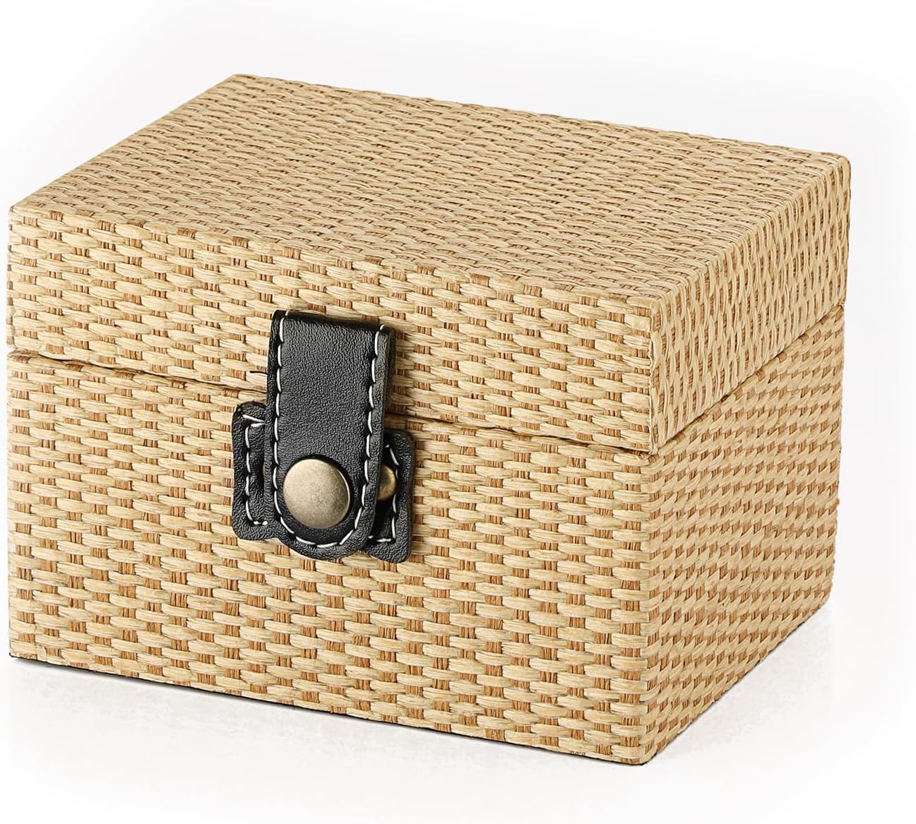 Amazon.com: Hipiwe Wooden Decorative Box with Hinged Lid Treasure Chest ...