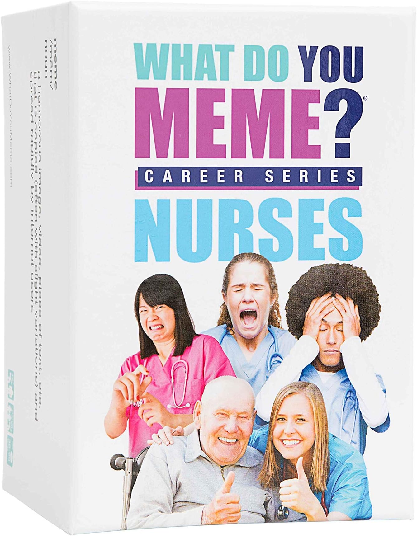 WHAT DO YOU MEME? Nurses Edition - The Hilarious Party Game for Meme Lovers