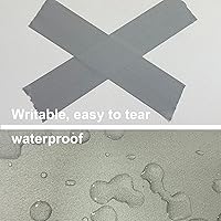 Vista 34 de WELSTIK Paquete de 2 cintas negras Gaffers, 2 pulgadas x 33 yardas, cinta Gaffer 10% más larga, cinta impermeable con acabado mate, no reflectante