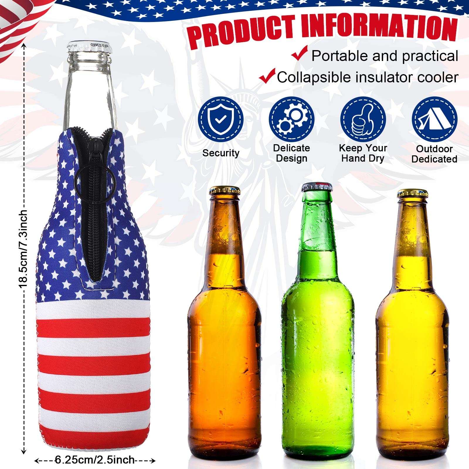 Flamingo Ultra Beverage Insulators for slim cans