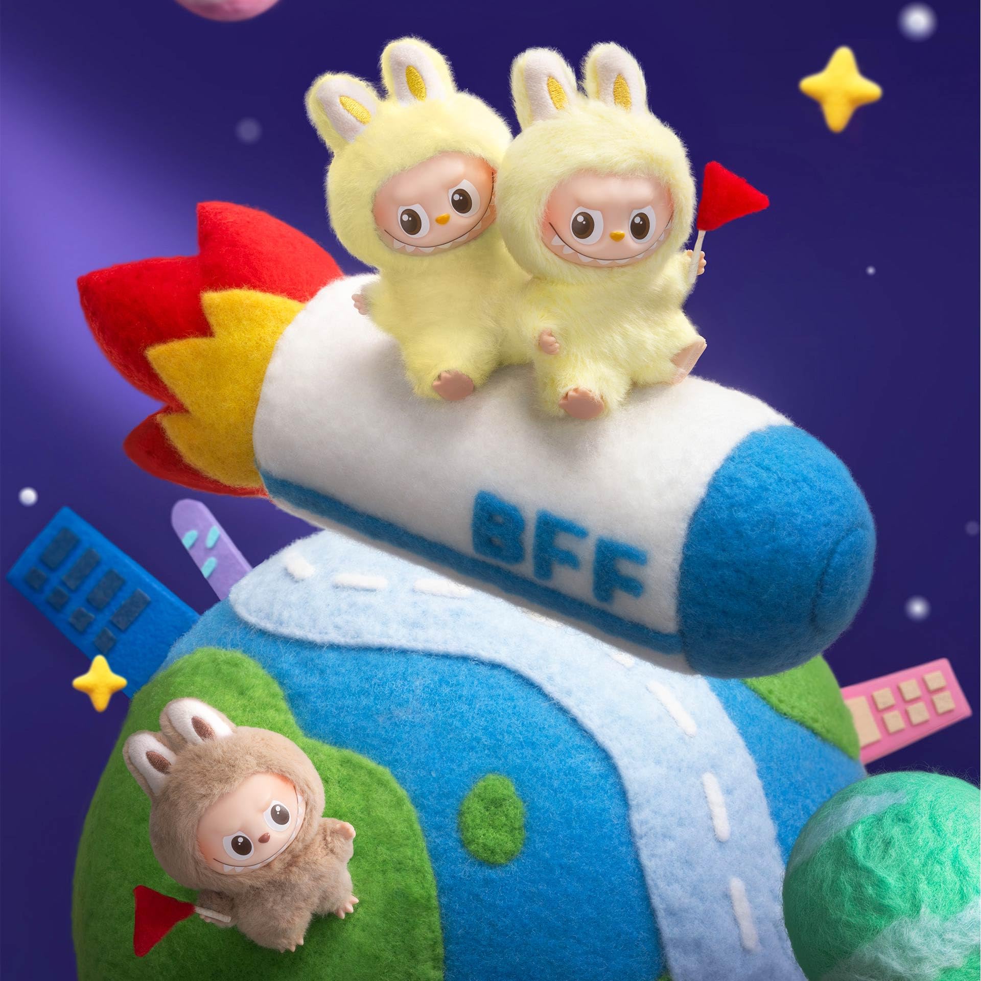 ぬいぐるみ Popmart THE MONSTERS LABUBU POP NOW:THE MONSTERS Big into Energy Series-Vinyl Plush