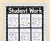 Vista 3 de Teacher Created Resources Paquete combinado de letras clásicas modernas blancas de 4