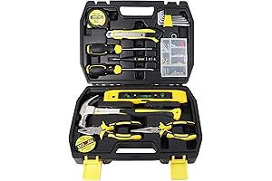 DOWELL 116-Piece Household Tool Kit: The Ultimate Toolkit in a Compact Storage Case