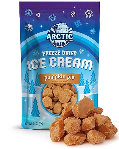 Miniatura 226 de Arctic Farms Brocas de helado liofilizadas empaquetadas y en caja, no se derrite (mezcla napolitana, 2.5 onzas)