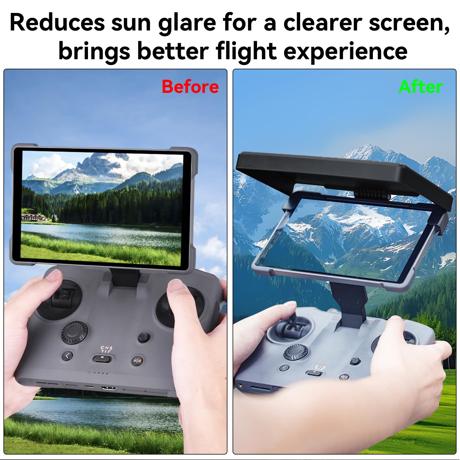 Craznick RC Pro 2 Controller Sun Hood - Image 3