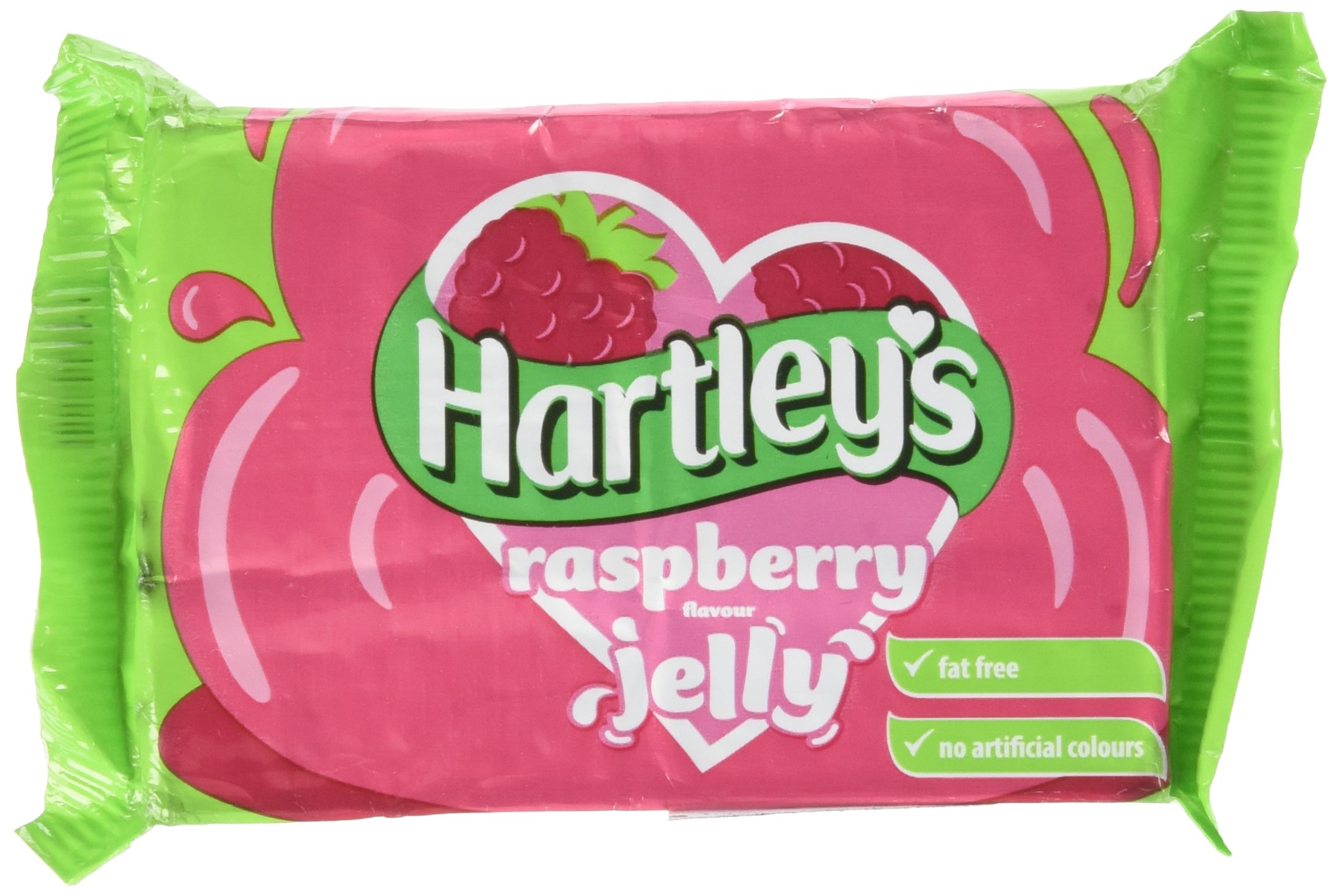 HARTLEY'S Préparation pour Gelée à la framboise | Sans matière grasse | Saveur framboise | À base de gélatine | Sans colorant artificiel - 135g - Lot de 12