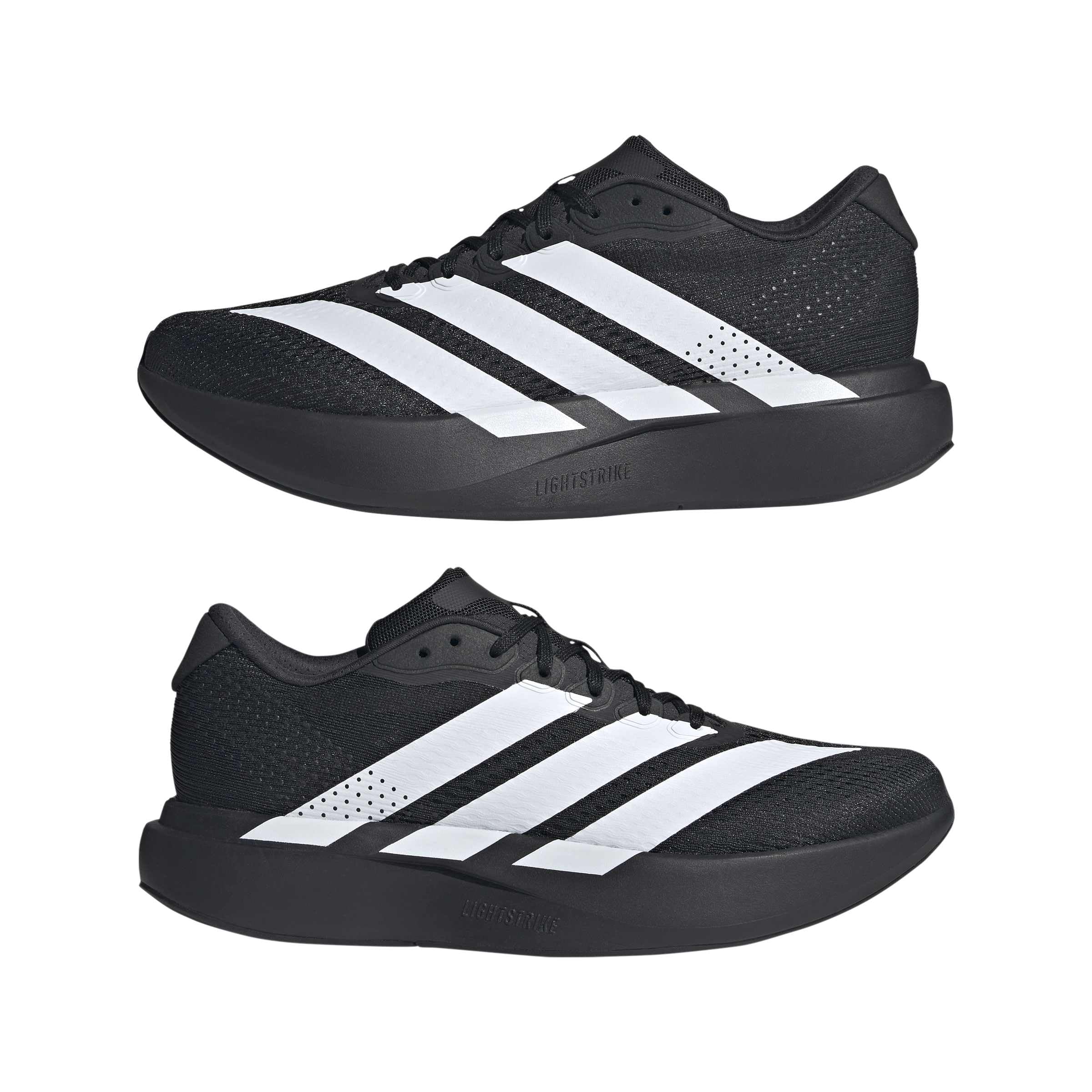 adidas Hombre Adizero Pacer Shoes, Core Black/FTWR White/Carbon, 43 1/3 EU