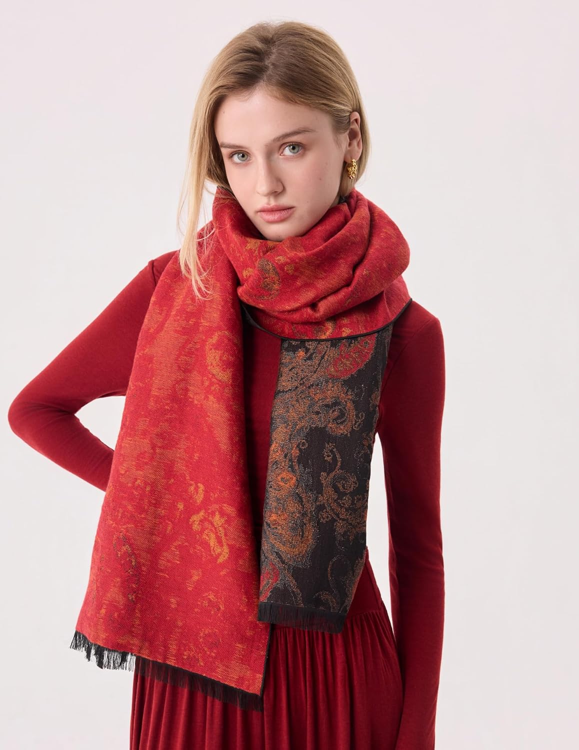 Luxurious Scarf for Women, Warm Soft Scarves Winter Gift for Her - Image 6