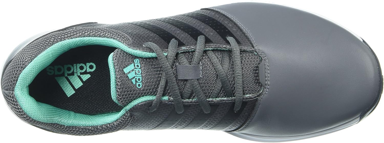 adidas Men's 360 Traxion WD Golf Shoe 8.5 Grey Four/Core Black/Hi-res Green