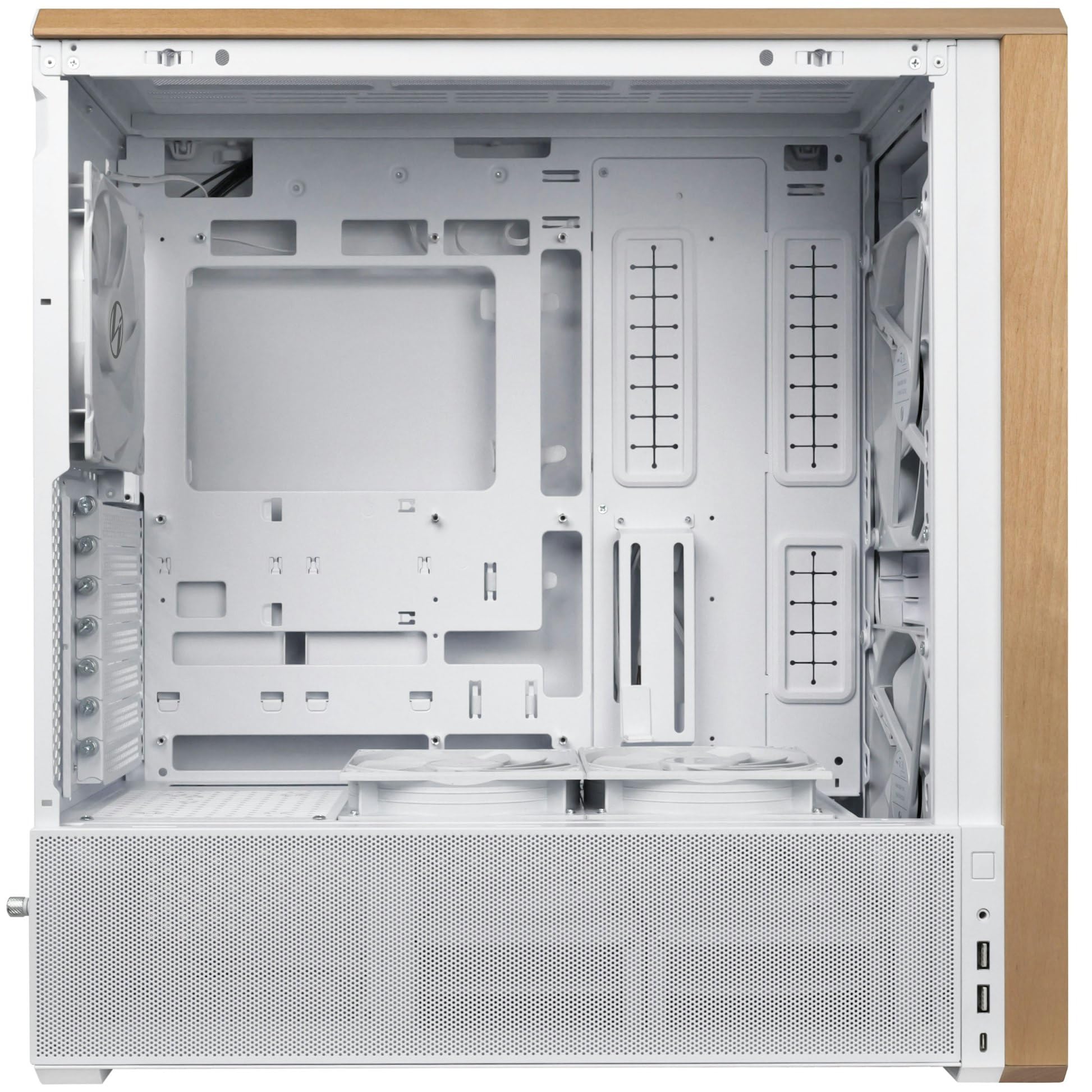 Lian Li Lancool 217 E-ATX Mid-Tower Gaming Kasa Beyaz G99.LAN217W