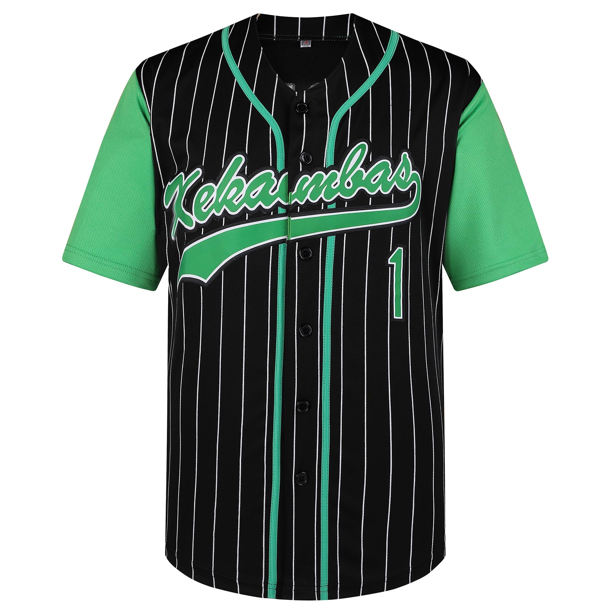 Afuby G-Baby Jerseys Jarius Evans Hardball #1 Baseball Jersey for Men S-XXXL