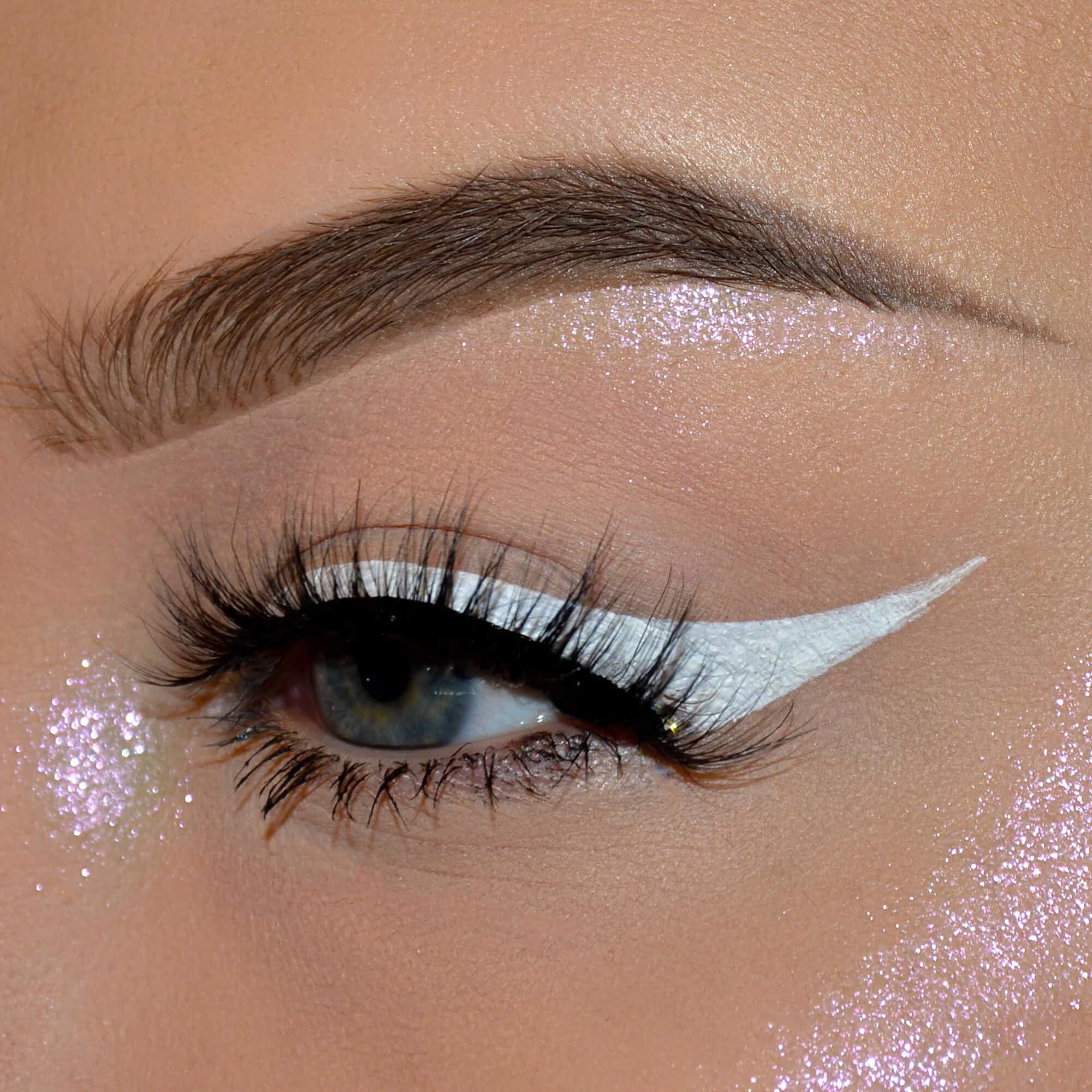 CCbeauty UV Neon Liquid Eyeliner, Matte Colored Eyeliner Pen, Glow Brightly Under UV Lights - Image 2
