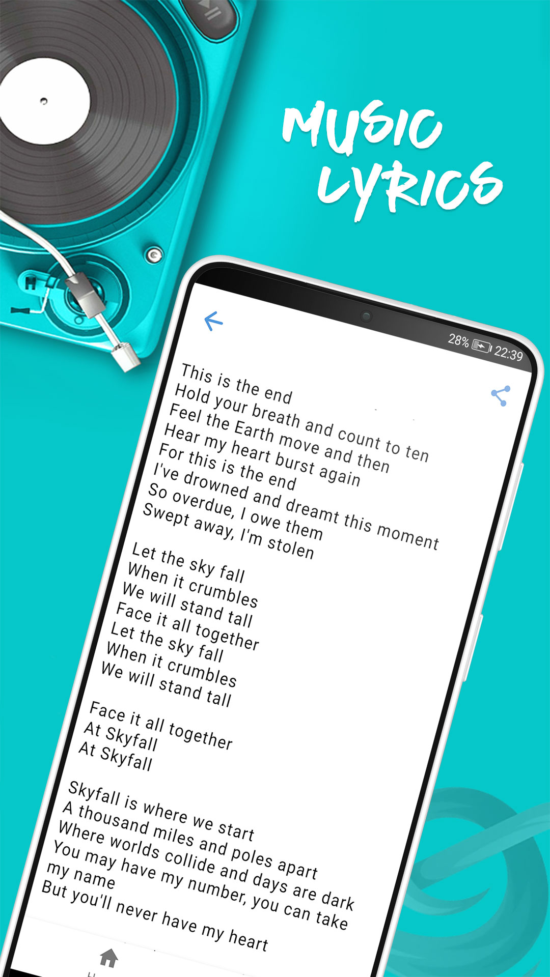 Lyrics Finder 🎵 App on Amazon Appstore