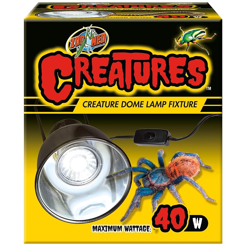 Luminária Dome para Terrário Zoo Med Creatures CT-35, 40 W