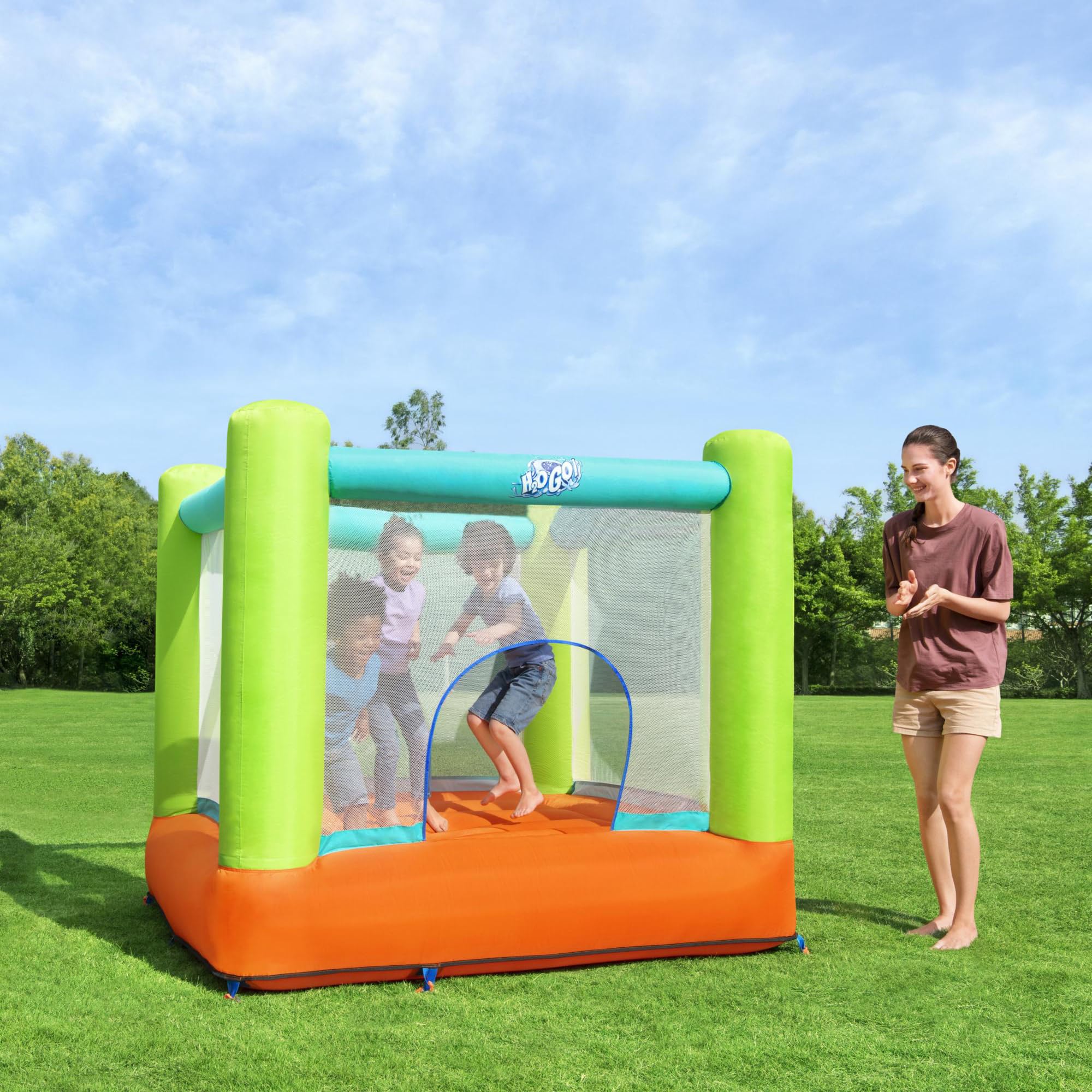 Bestway Jump and Soar Bouncer, Júmenes Unisex, Multicolor, 194x175x170