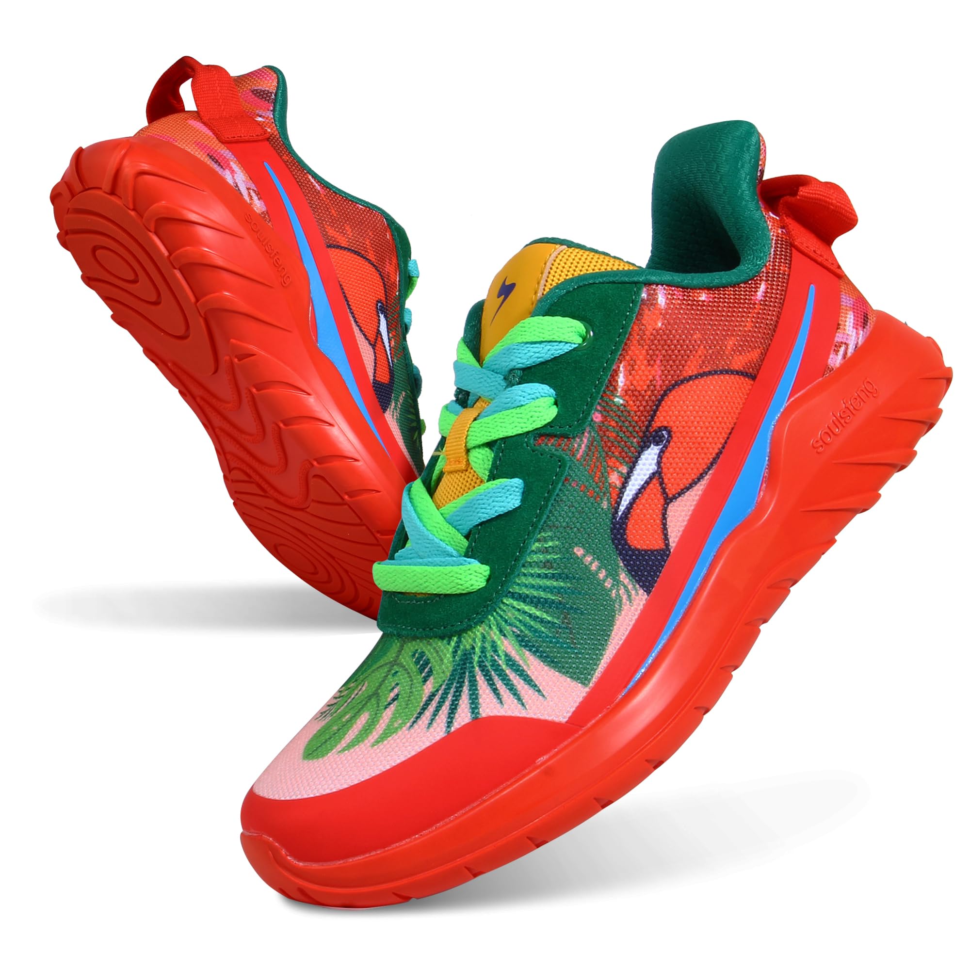 Soulsfeng Mens Running Shoes Lightweight Fashion Stylish Sports Workout Gym Tennis Walking Sneakers Size US 5.5-15