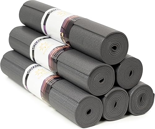 Miniatura 45 de Sunshine Yoga Voyage - Tapete de yoga a granel, paquete de 6, 72 x 24 pulgadas, esterillas de yoga profesionales para estudio y gimnasio, 0.197 in