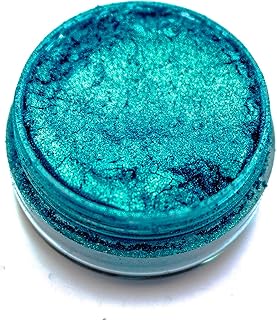 KandyDip Effektpigment Bora Bora Blue Pearl Perlglanz Metallic Farbpulver Pigment für Epoxidharz Autolack Sprühfolie Pigme...