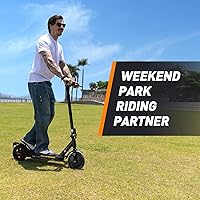 Vista 17 de Patinete eléctrico para adultos y niños grandes, alcance de 23/21 millas, velocidad máxima de 22/18 MPH, potente motor de 650/500/350 W, neumáticos