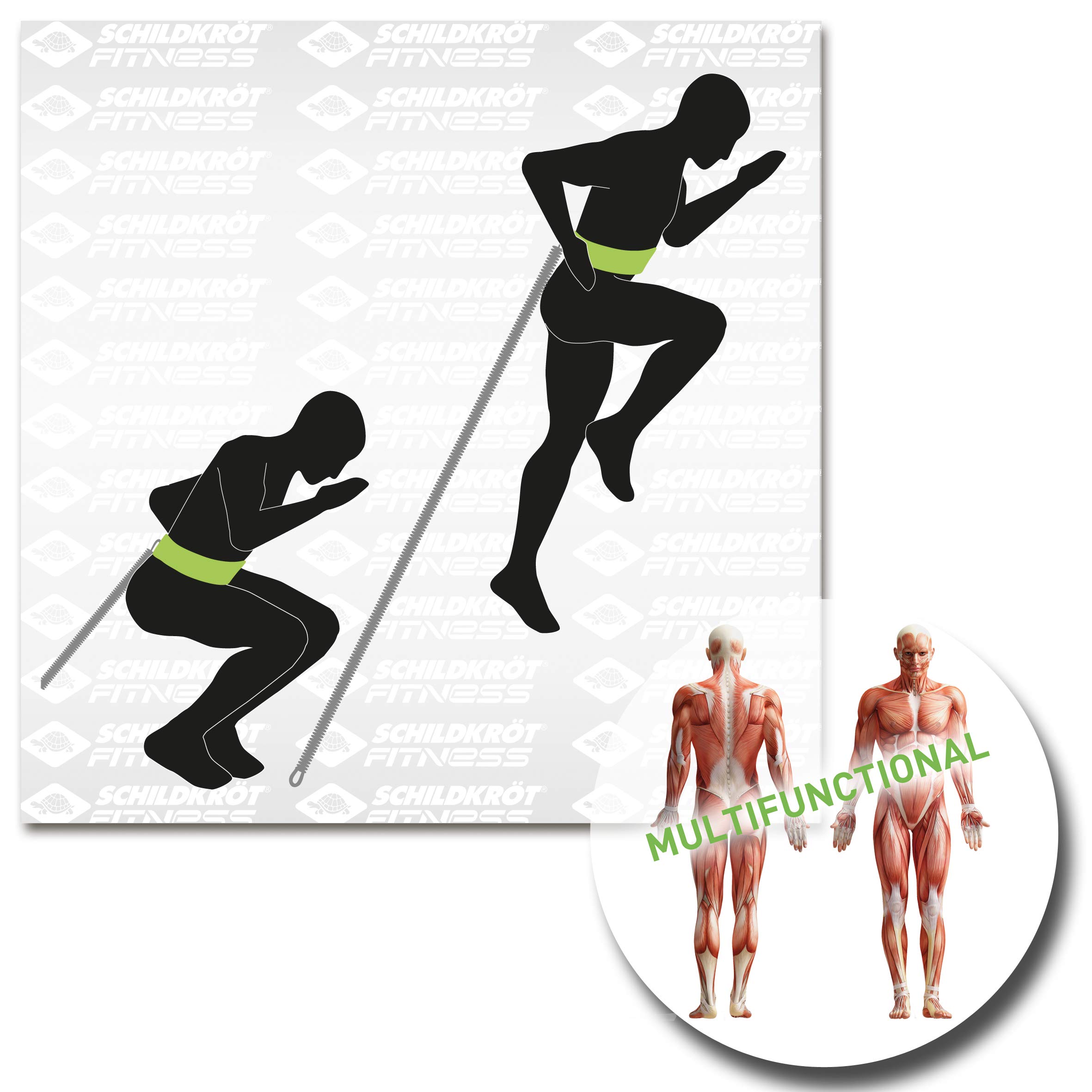 Schildkröt® Speed Trainer Pro, Gürtel und Expander im Set, in 4-Farb Karton, 960073