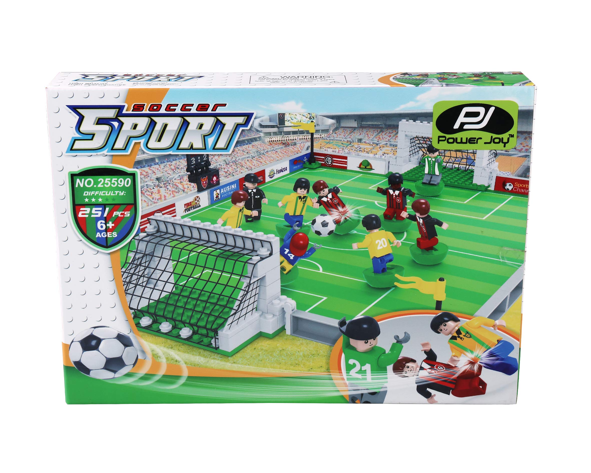 BanbaoSoccer Sport Games Bricks Set, Multi-Colour, 25590, 251 Pieces