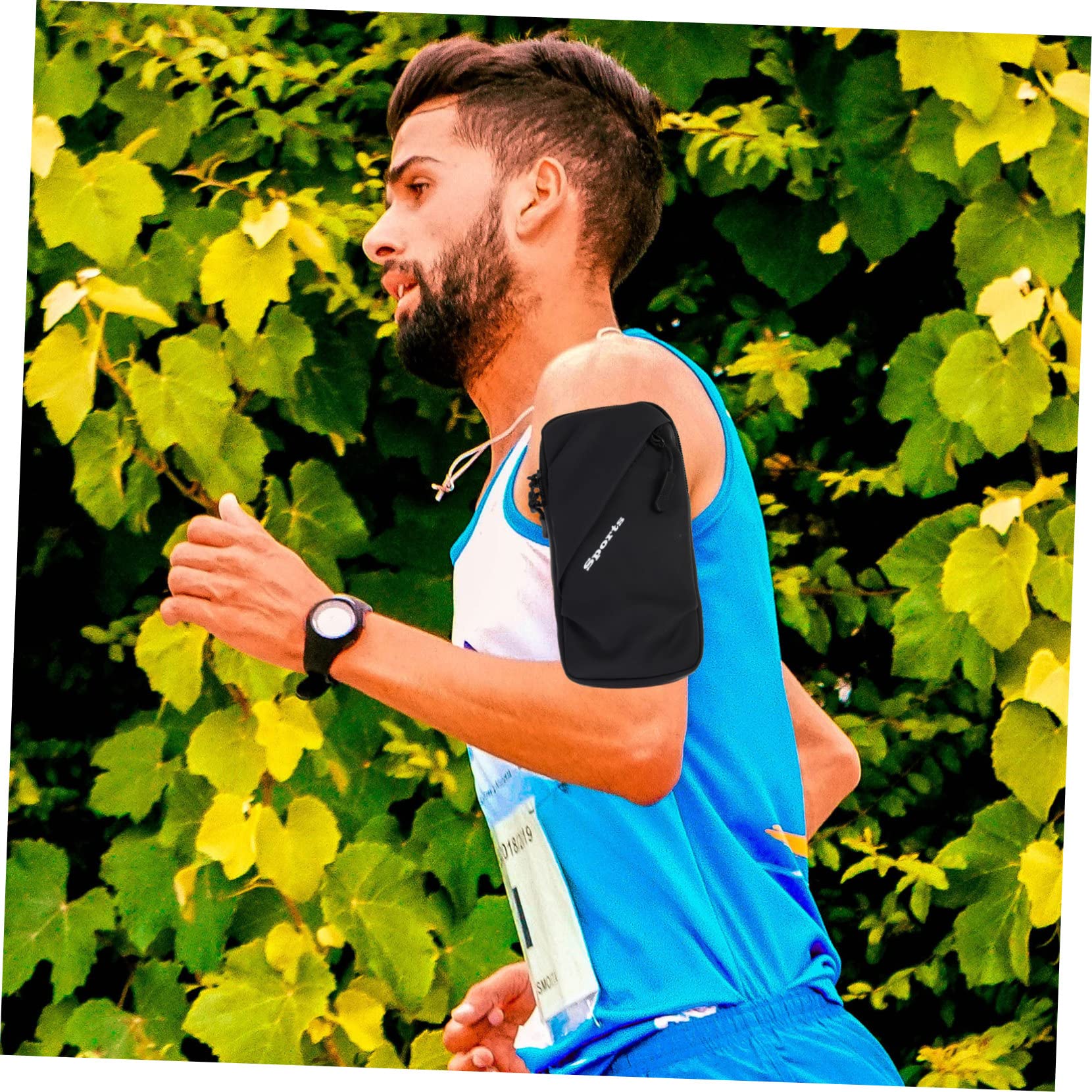 Uonlytech 4stücke Sportarmband Handyhalterung Elastische Handytasche Für Joggen Radfahren Und Outdoor-aktivitäten Für Smartphones Geeignet Universelle Anwendung Für Damen Und Herren