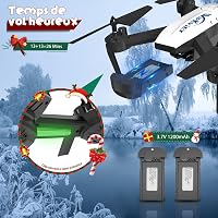 Wipkviey T6 Drón 1080P HD Kamerával - Könnyű, 100g-os WiFi Quadkopter, Fehér Színben, Beépített Akkumulátorral, MP4/MOV Videórögzítés 7