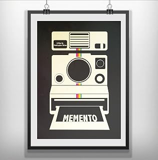 memento minimal minimalist movie film print poster A5,A4,A3,A2,A1