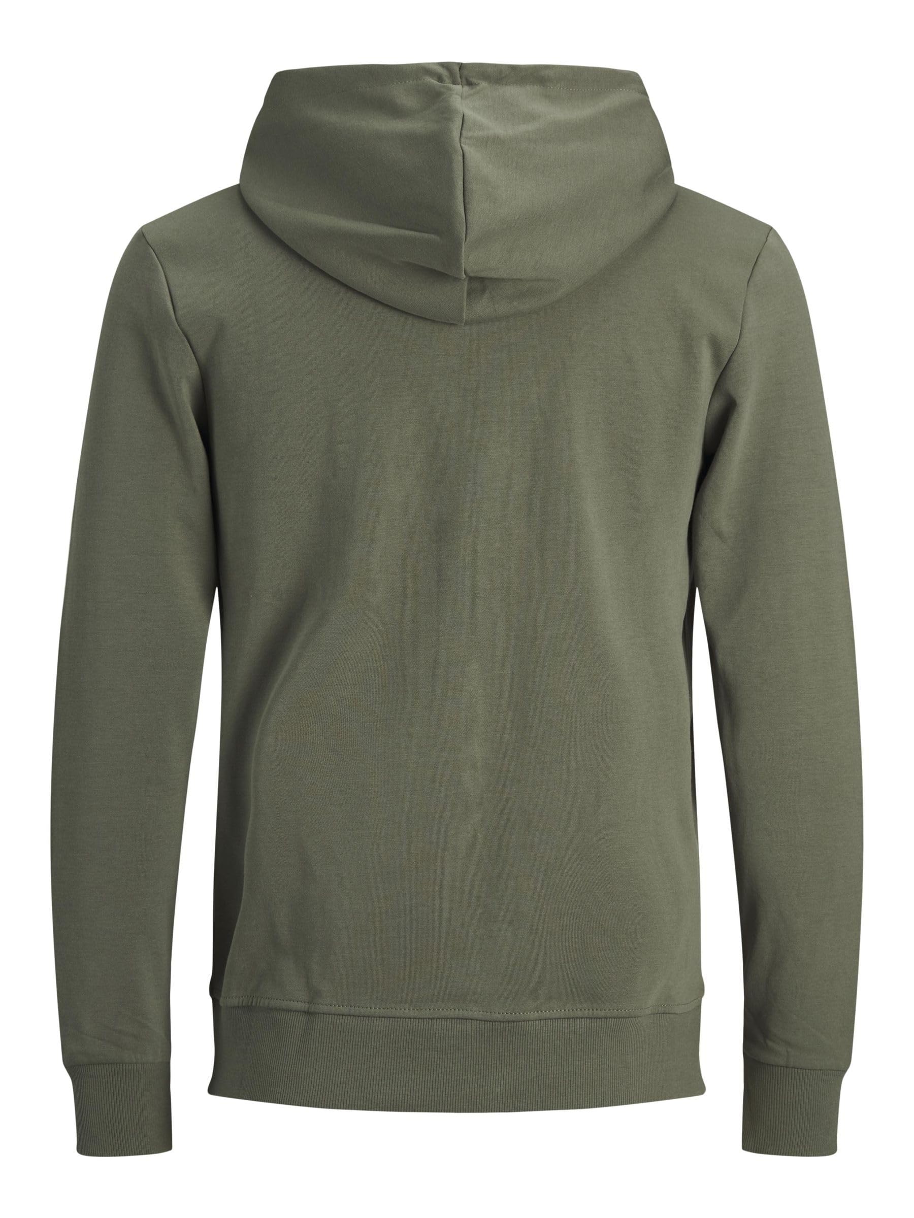 JACK & JONES Mens Basic Zip Hood