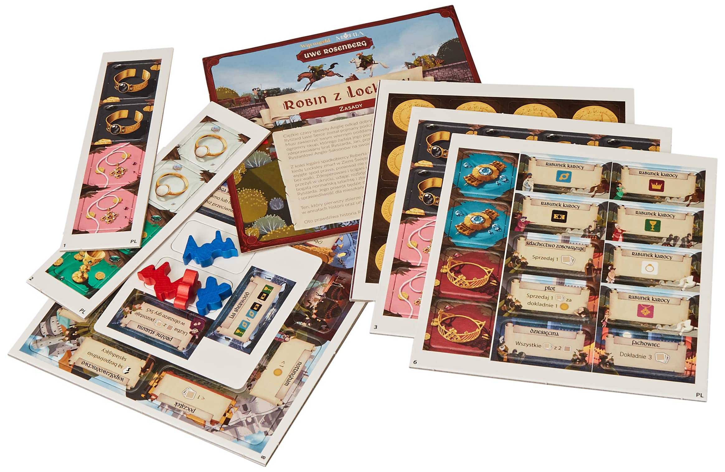 Robin de Locksley, el juego de mesa de la leyenda de Sherwood