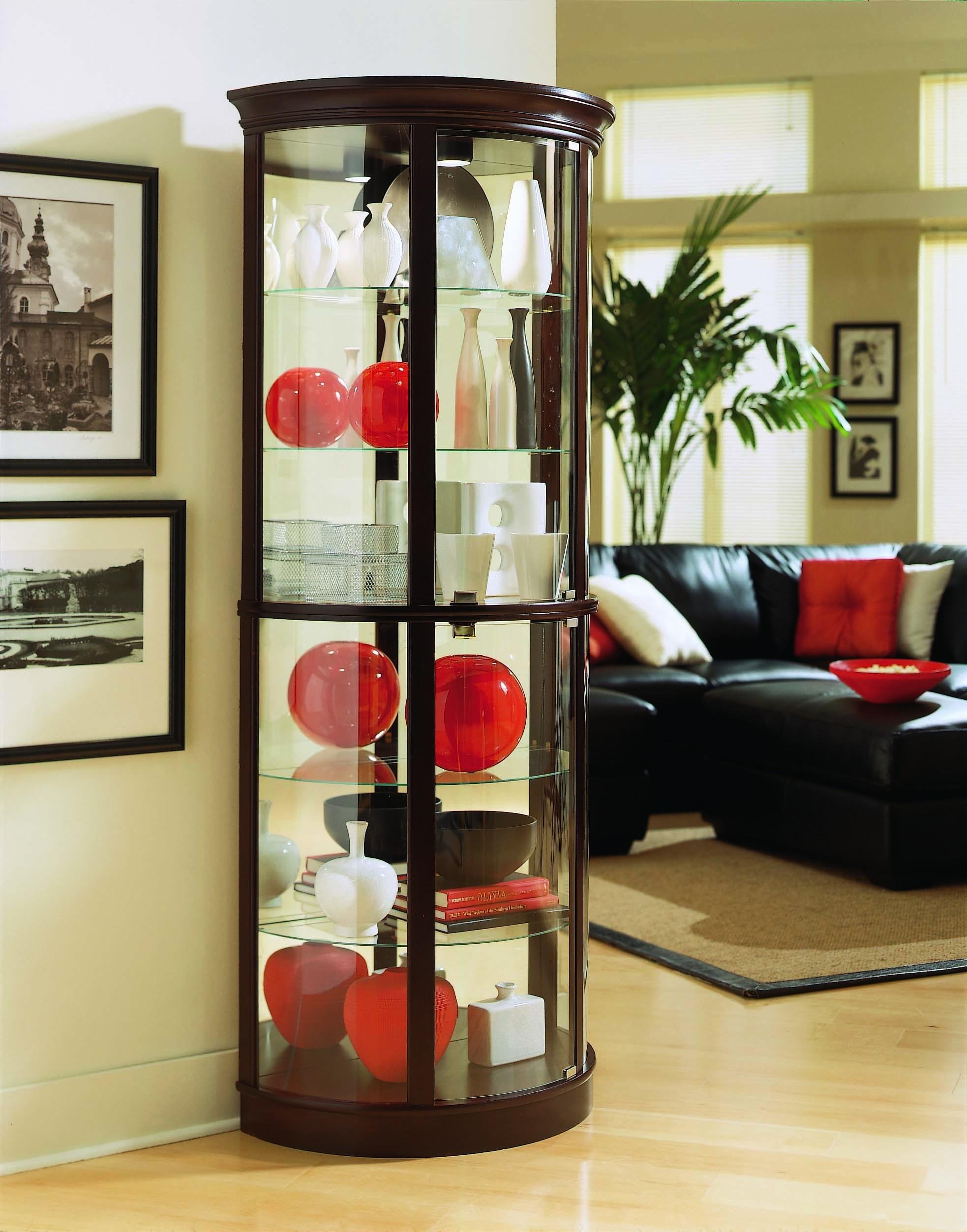 【全国発送可能！】米国ビンテージ【PULASKI FURNITURE】 高級ホールスタンド 玄関収納 Amazon.com: Pulaski: Curio Display Cabinets