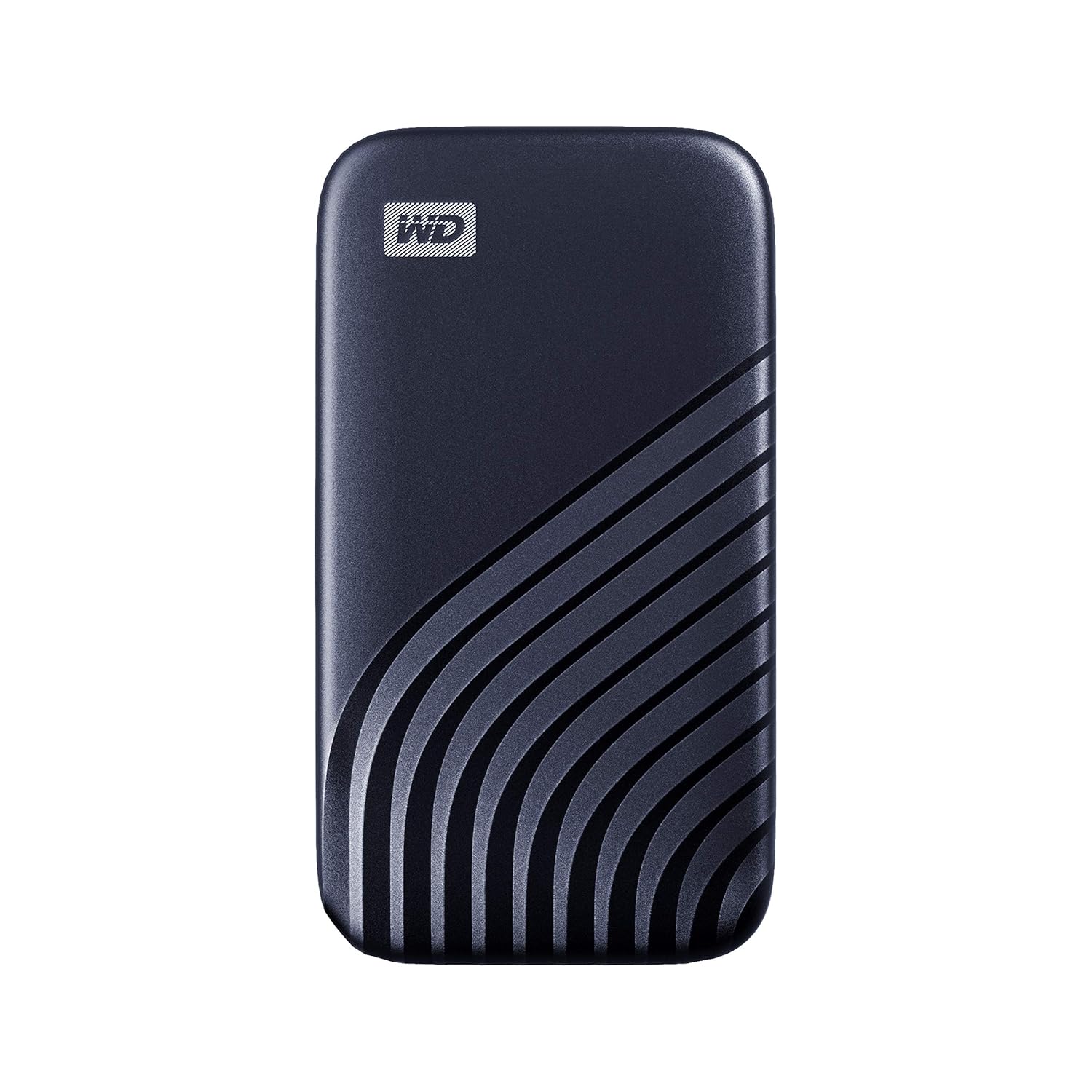 WD Western Digital 2Tb My Passport Portable Ssd, 1050Mb/S R, 1000Mb/S W, Upto 2 Meter Drop Protection, Hw Encryption, Type-C Cable & Type-A Adaptor, for Pc&Mac, Midnight Blue, External Ssd