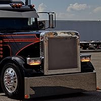 Vista 9 de Partsam 2 biseles para faros delanteros con tira de luz LED ámbar secuencial de 12 pulgadas, 2 bases de carcasa de faros delanteros con enchufes H4