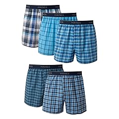 Pack, Cool & Breathable Cotton Underwear, Moisture-Wicking Boxers for Men
