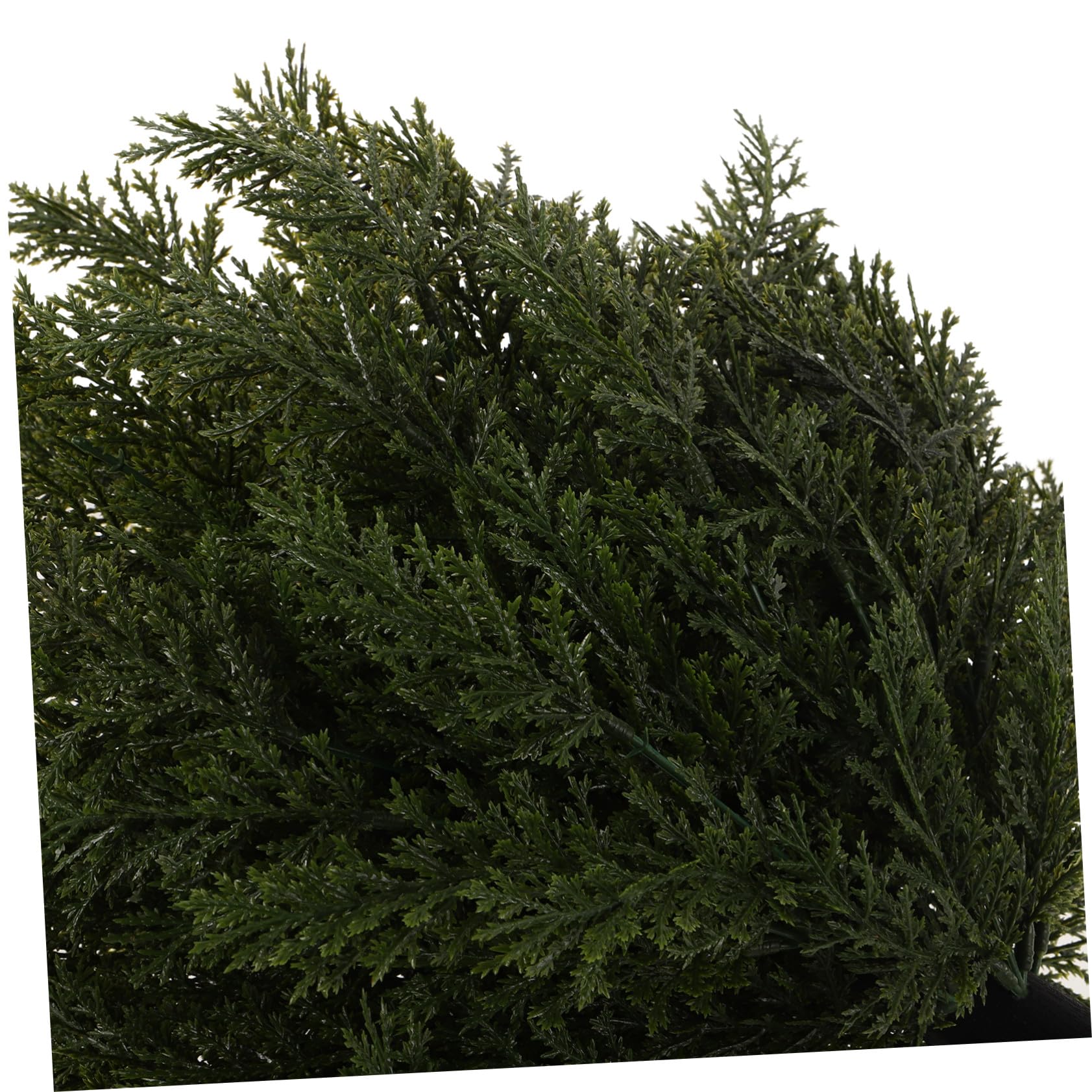 Alipis Künstlicher Zypressen-Weihnachtsbaum für Draußen mit Erdspieß Realistische Immergrüne Pflanze Künstliche Gartensträucher für Terrasse Veranda und Innenbereich