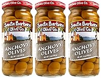 Vista 37 de Santa Barbara 3pk Jalapeño Jack Queso Relleno Olivas 5oz