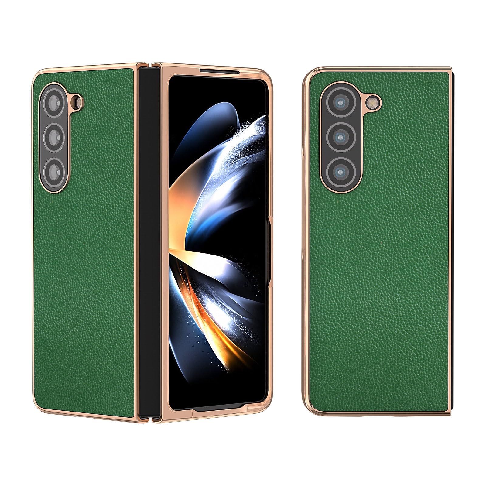 Coque Honor Magic V2 antichoc rigide intégrale en cuir - 7