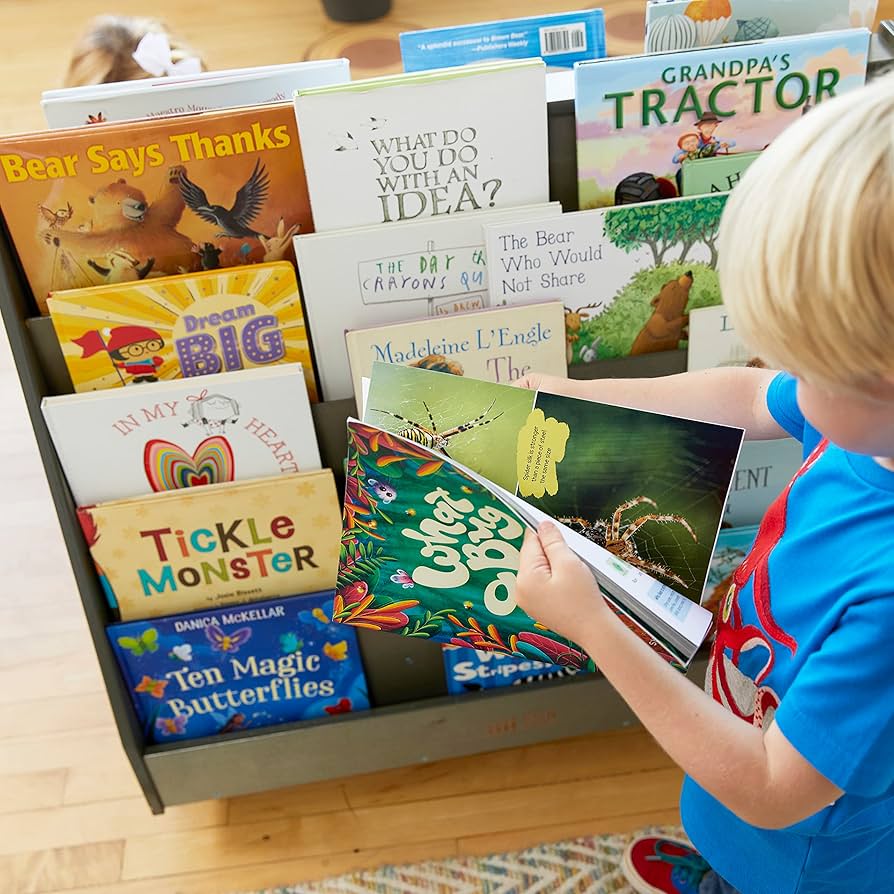 Amazon.com: ECR4Kids Double-Sided Mobile Book Display