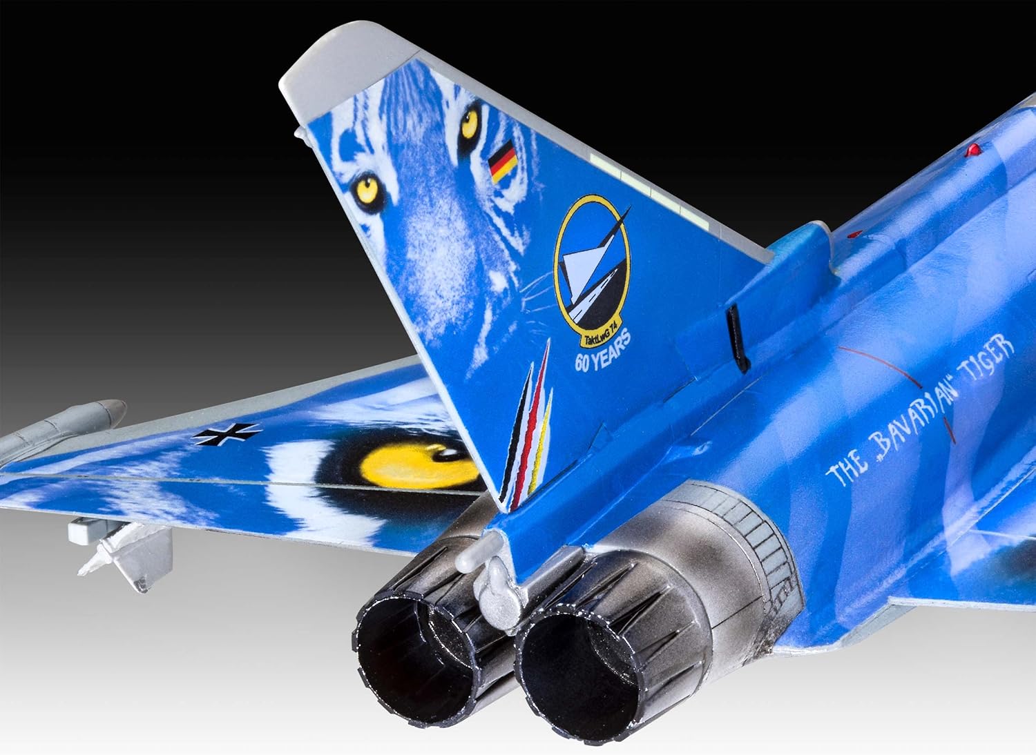Revell RV63818 1:72-Model Set Bavarian Tiger 2021", Unpainted
