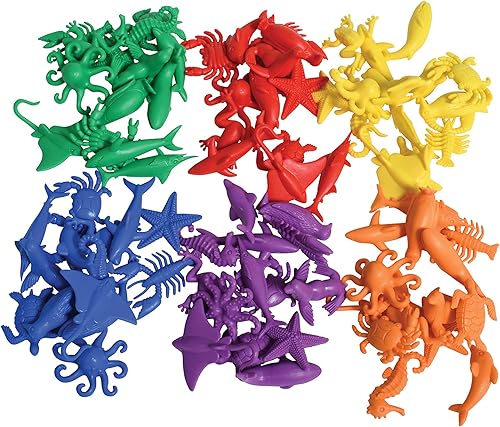 Miniatura 6 de Edx Education – Juego de 84 Contadores acuáticos – estimulación matemática temprana para niños – Enseñar a sumar y restar – habilidades de conteo,