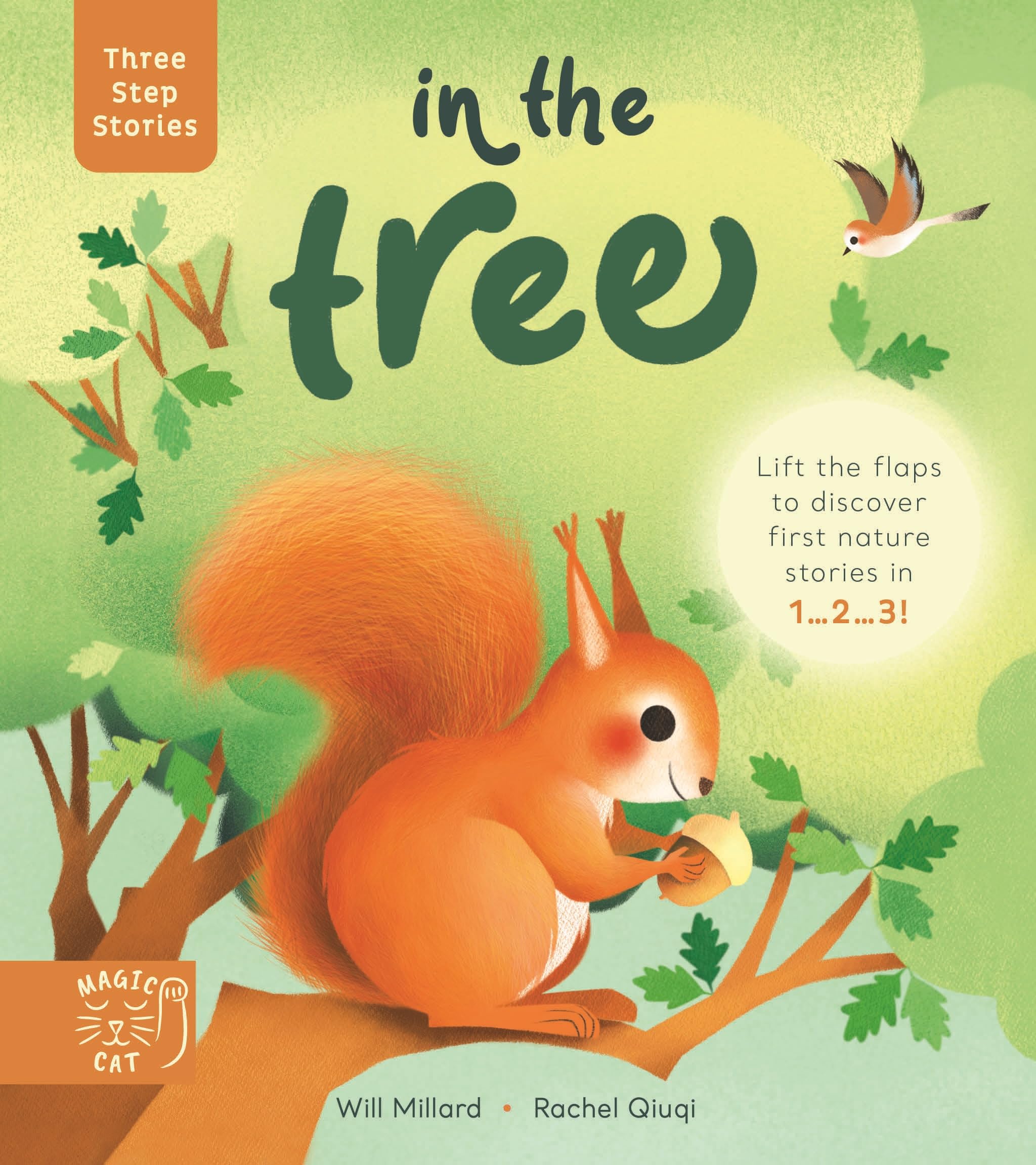 Will Millard Unisex Multicolor Three Step Stories: In The Tree Hardback Book