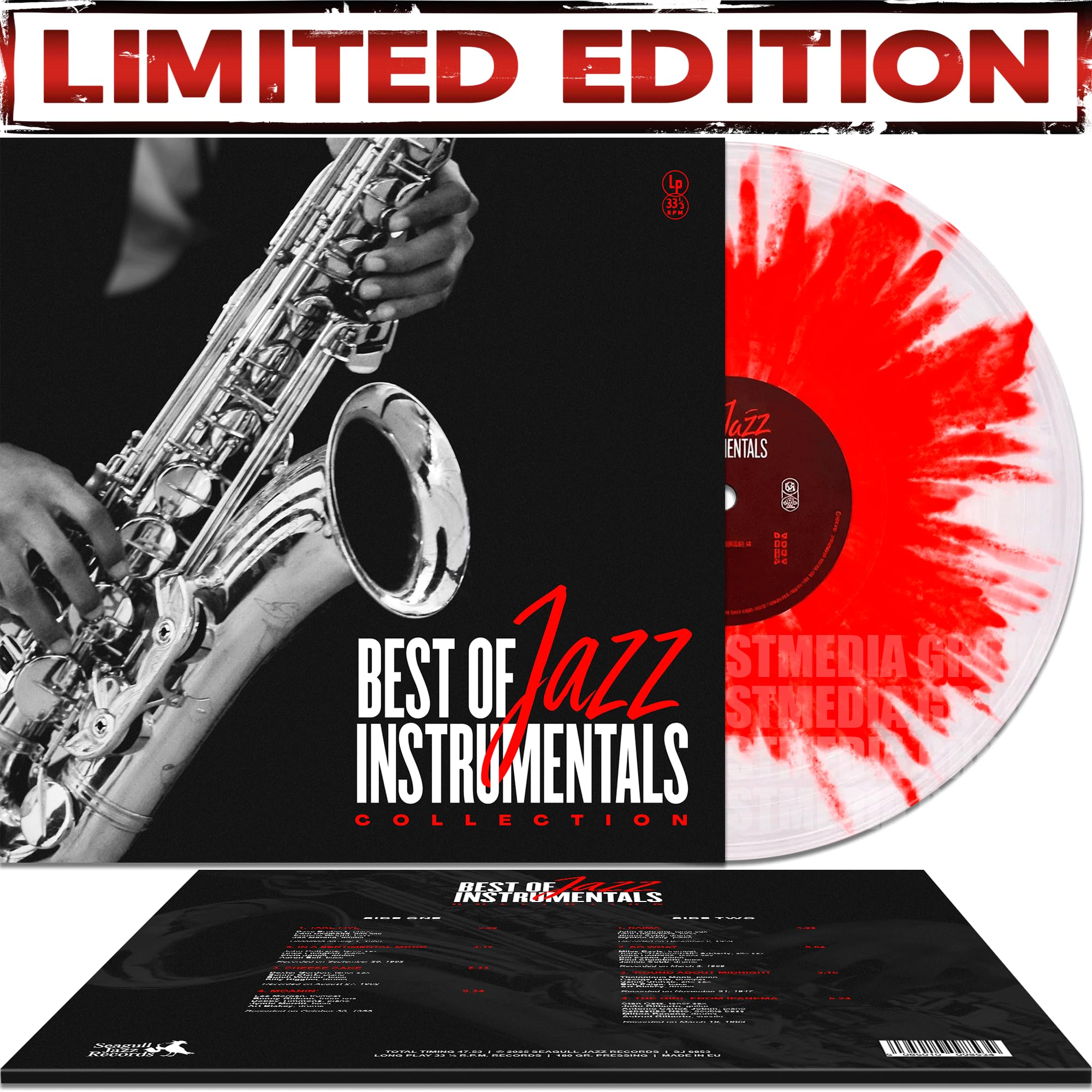 Best of Jazz Instrumentals Collection - Dave Brubeck, Miles Davis, John Coltrane, Duke Ellington, Art Blakey, Stan Getz and Many More - Limited Color Edition