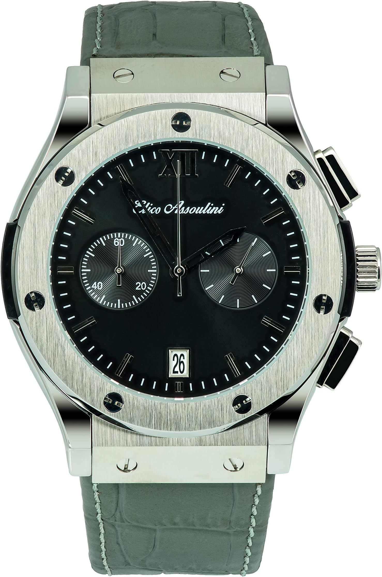Elico AssouliniSU75999"Doppio" Grey Watch