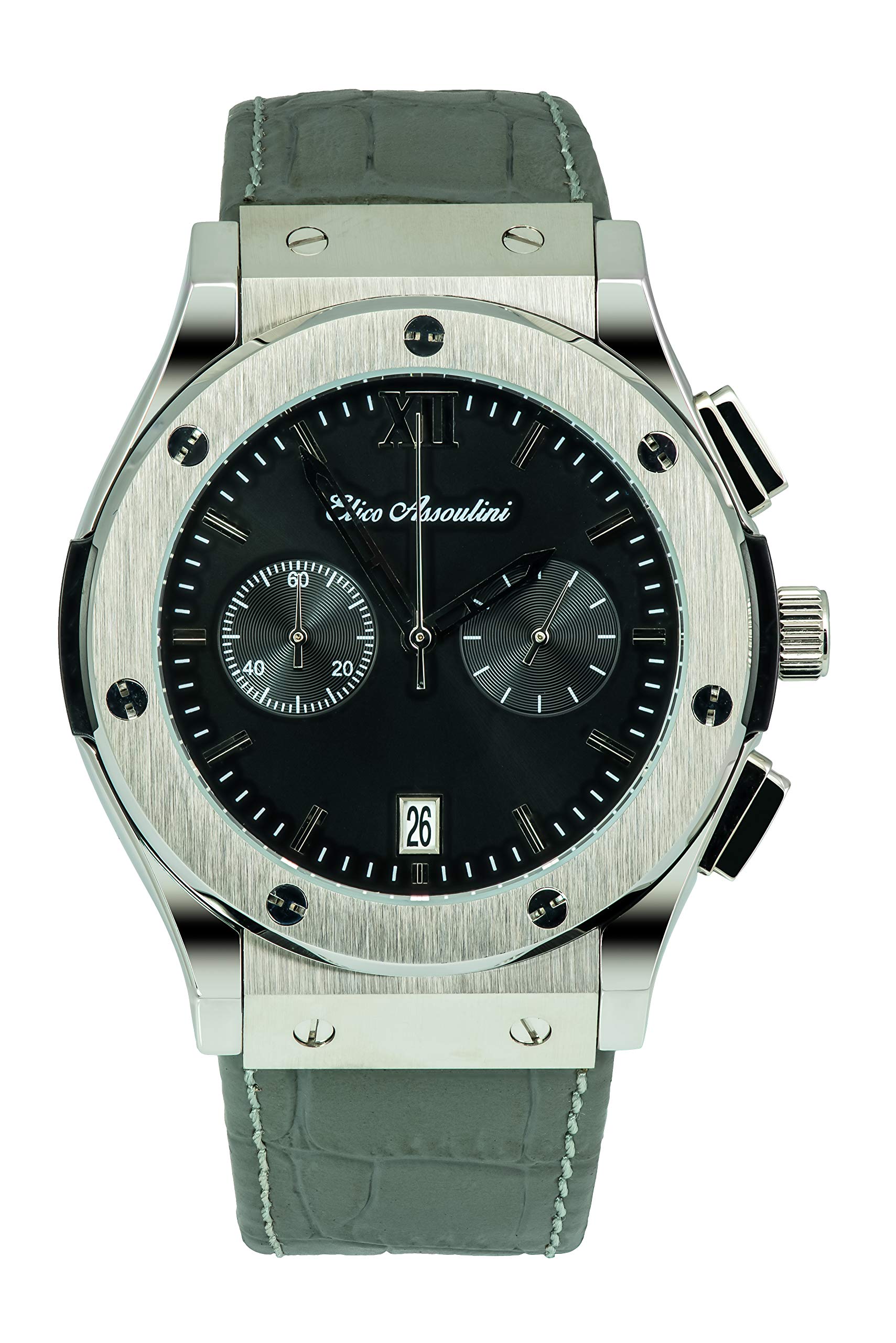 Elico AssouliniSU75999"Doppio" Grey Watch