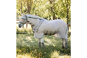 Horseware Rambo Flybuster with No-Fly Zone Fly Sheet (No Fill)